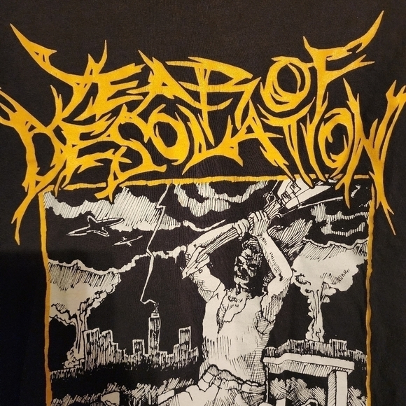 Woods of Desolation Metal Band Short Sleeve Tee Size L (read description) - Picture 2 of 12